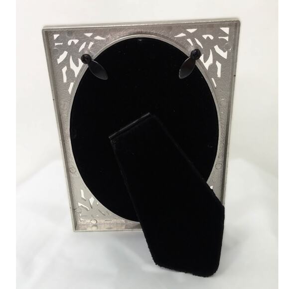 PRICE DROP! Hand Crafted Framed Floral Art - Vintage Mid-Century Rhinestone - Picture 6 of 14